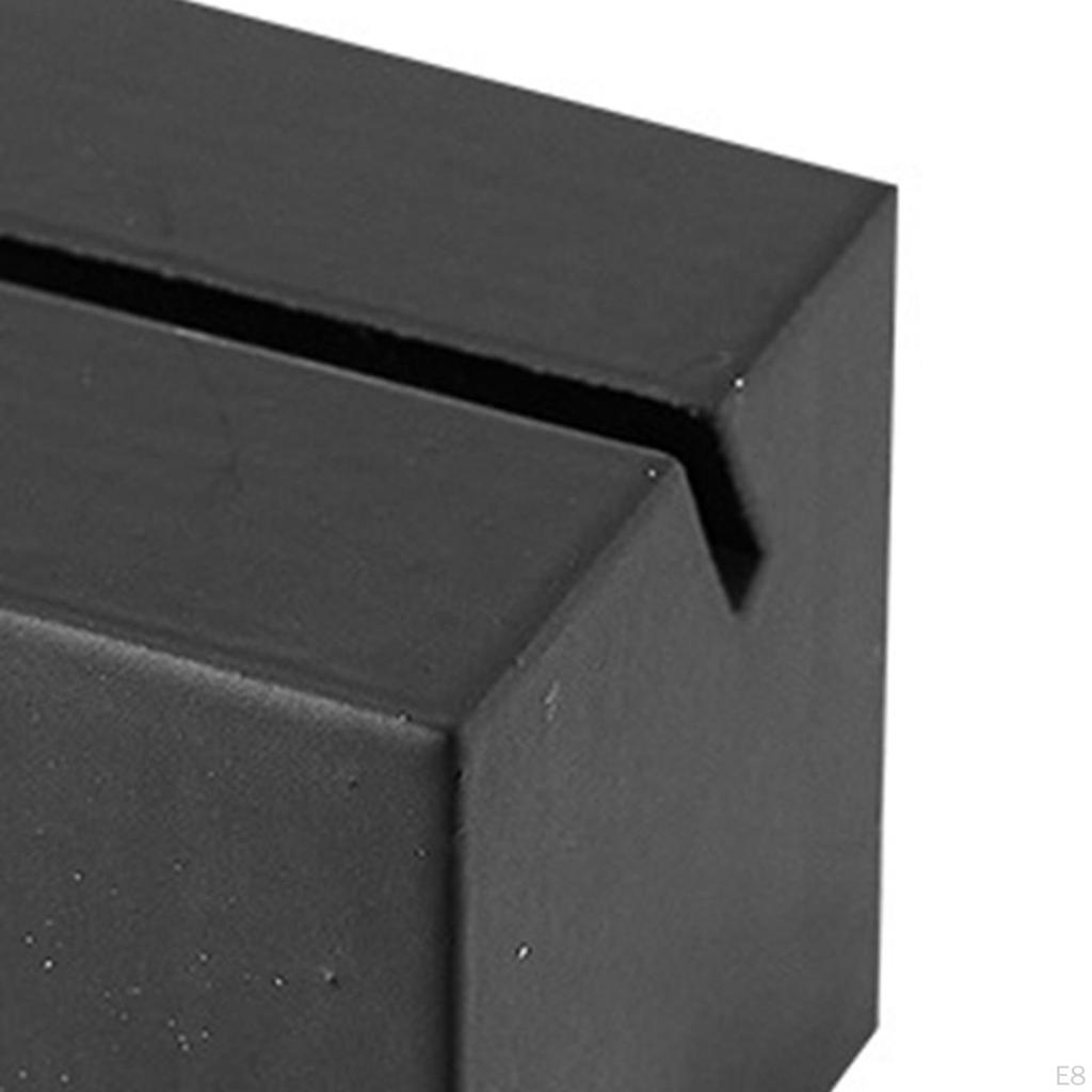 Stojak ekspozycyjny na wizytówki, notatki memo, etykiety, numer stołu, zdjęcie na wydarzenia