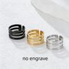 Personalized Name Ring Engrave Text Couple Ring Valentine Day Gift Family Kids Name Ring for Women Stainless Steel Ring Gift
