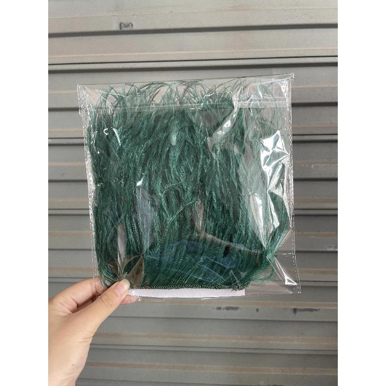 Feather White Ostrich Feather Trim for Wedding Party Dress Decorative Clothing Sewing Accessories 10-22cm Long Plume Fringe