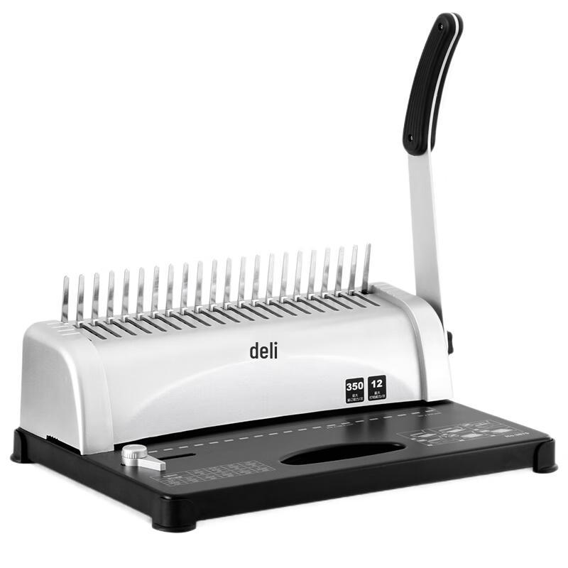 Deli 3870 Manual 21-Hole Comb Binding Machine