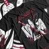 BLEACH T-shirt for Summer 2026, One-sided, with Anime Print Unohana Retsu, Shinigami Sword, Oversize, Cotton, for Fans of Ani