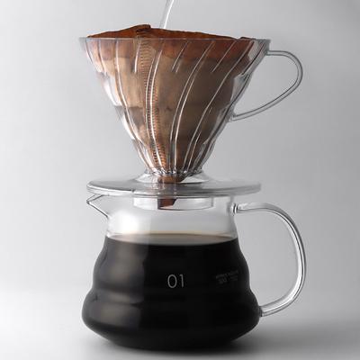 V60 Koffie Dripper Hars Koffiefilter Barista Brouwkoffie Trechter 1-4 Kopjes