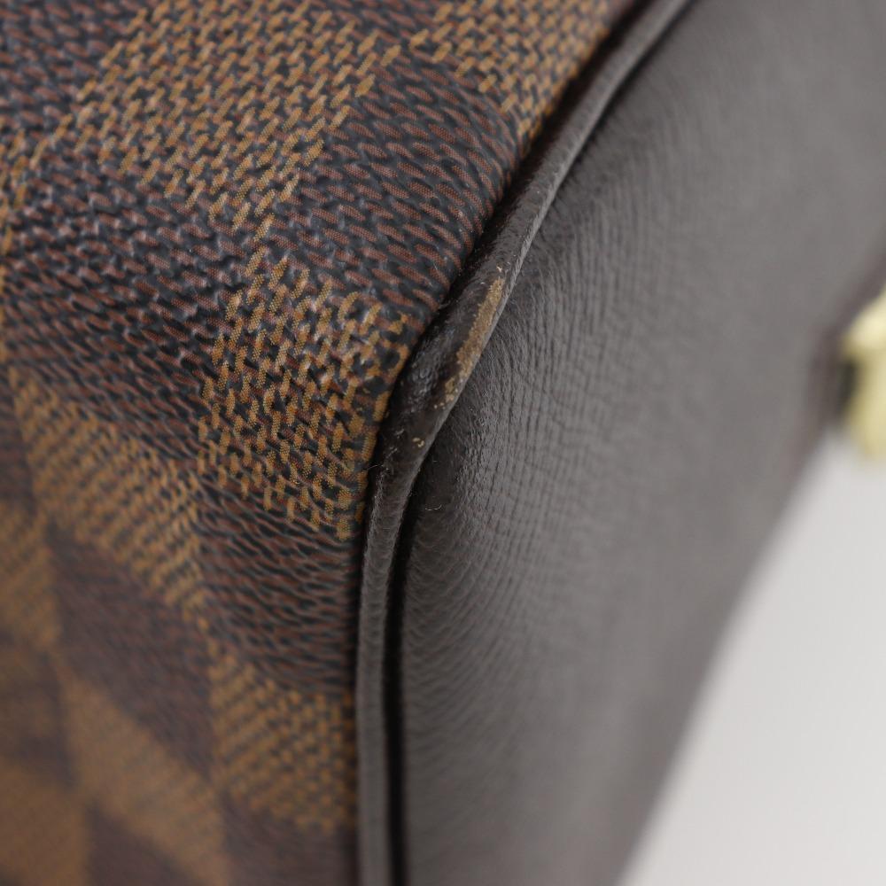 LOUIS VUITTON Brera Handbag N51150 Brown Damier canvas Women Used