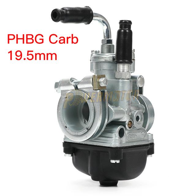 For Dellorto Carburetor 17 17.5 19 19.5 21 PHBG 2 Stroke Motorcycle Tuning Racing 50-100cc Engine Enduro Motocross Modified Part