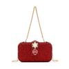 Neue Mode-Designerin Damen Große Diamant-Abendtasche Glänzender Strassstein Perle Hochzeitsfeier Crossbody-Tasche Luxus-Clutch Handtasche