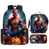 Marvel Spider-Man Batoh pro děti Kluci Dívky Street Trend Halloweenský Dárek Školní Aktovka