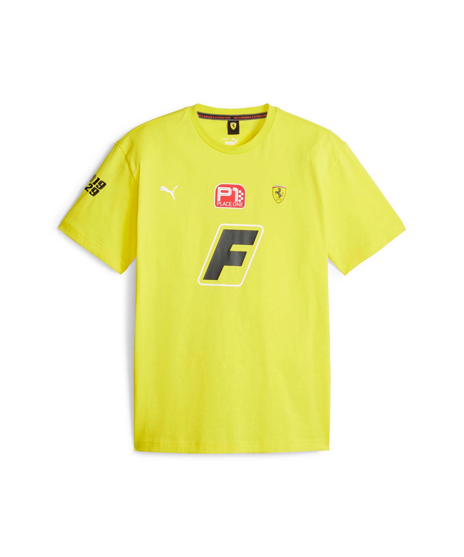 

Футболка с коротким рукавом Puma Ferrari Race Garage Crew желтая 621122 04 L