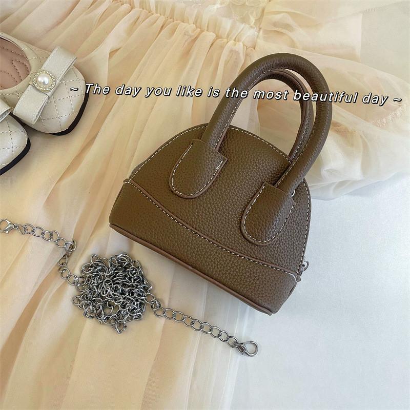 

Stylish Mini Coin Purse For Kids With Fashionable Shell Design Perfect For Little Girls хакі