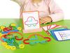 Creative Colorful Circle Puzzle Blocks: Interactive Early Education Toy for Parent-Child Play