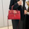 2025 Podzimní Minimalistická Retro Crossbody Taška přes Rameno s Krokodýlím Vzorem