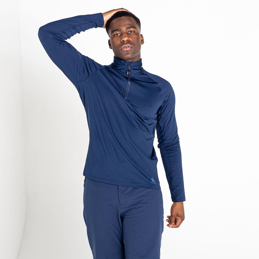 Dare 2B Mens Fuser Core Stretch Half Zip Thermal Top
