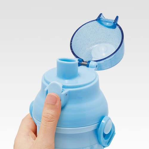 Skater Children's Plastic Water Bottle 480ml One Push Open/Close Antibacterial Child Friendly Lightweight Antibacterial Treatment Made in Japan Sanrio