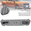 Matte Black Front Bumper Grill Grille Fit Ford Ranger 2015-2019 T7 W/LED