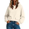 Women's 3D Printed Color Hoodie Long Sleeve Loose Fit Winter Sweatshirt