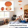 Portable Hanging Indoor Basketball Hoop Novel Practical Mini Basketball Goal for Children Room Door Wall Sports Game Toy Gift