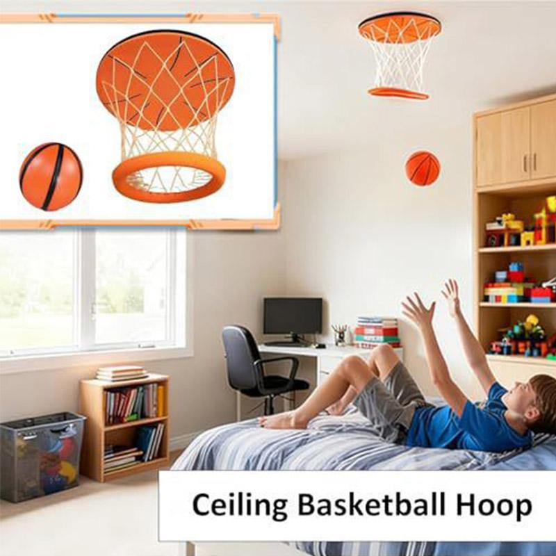 Portable Hanging Indoor Basketball Hoop Novel Practical Mini Basketball Goal for Children Room Door Wall Sports Game Toy Gift