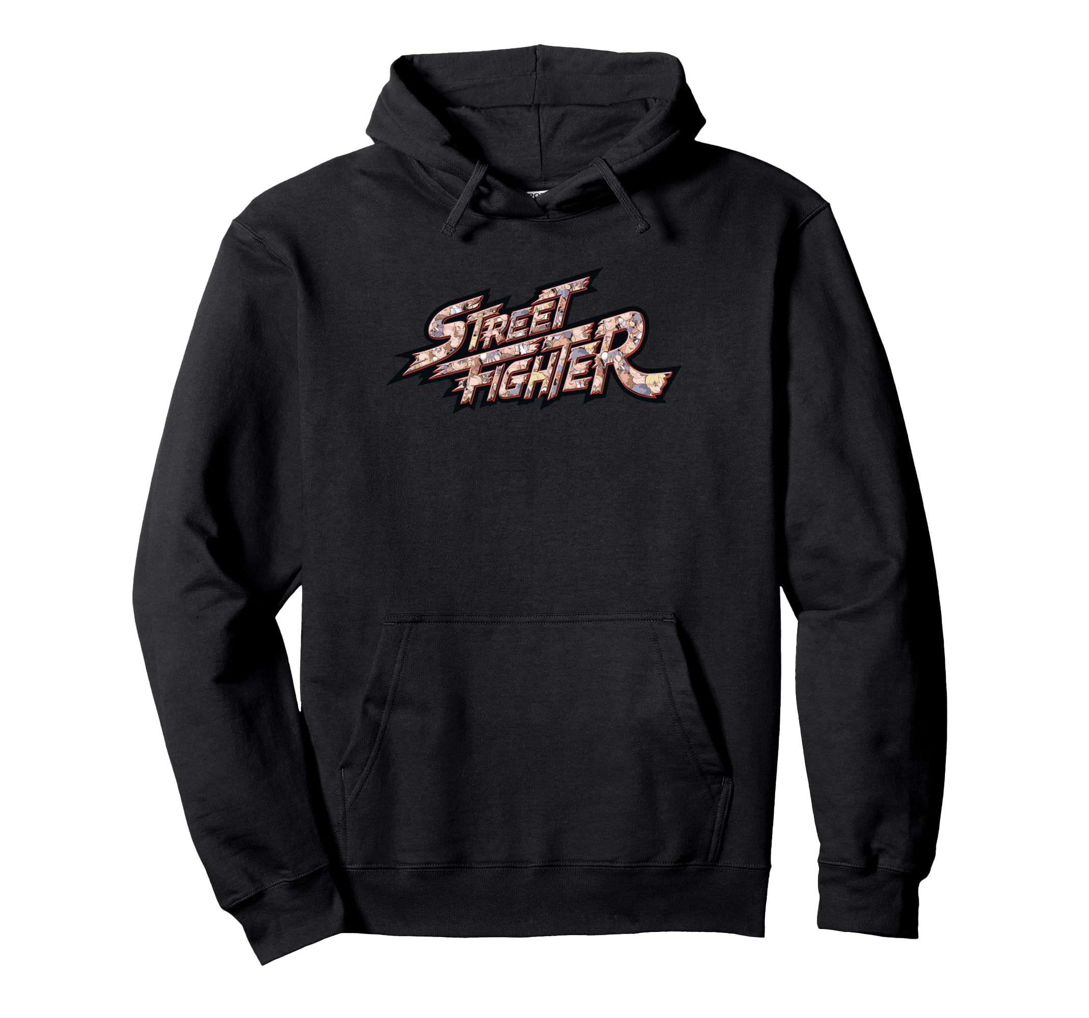 

Street Fighter Gaming Logo Chibi Retro Arcade Gamer s Hoodie