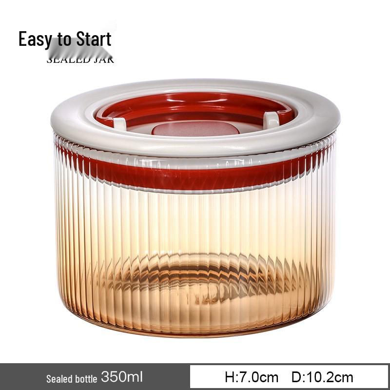 High Borosilicate Glass Sealed Storage Jar for Dried Tangerine Peel
