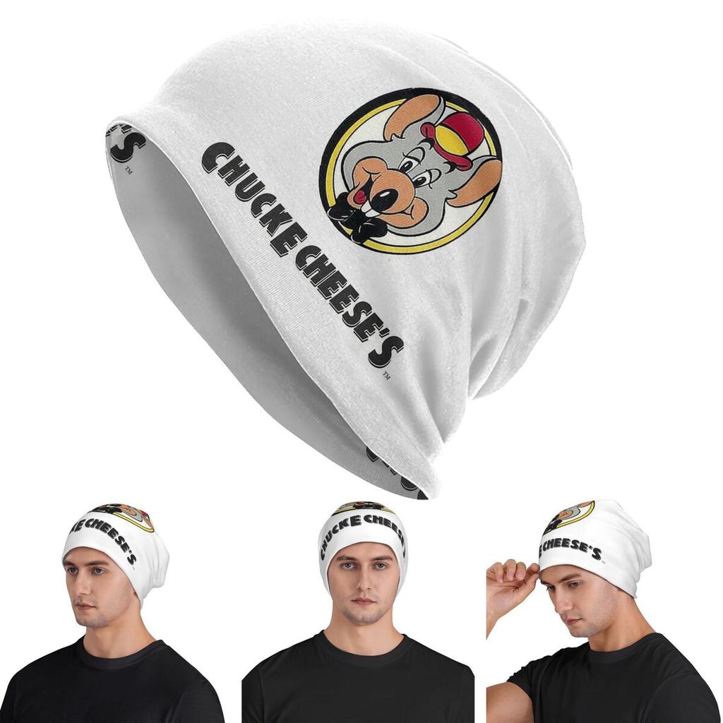 Chuck E Cheeses Pizza Time Theater Men Women Adult Beanies Caps Knitting Bonnet Hat Warm Fashion Autumn Winter Skullies Hats