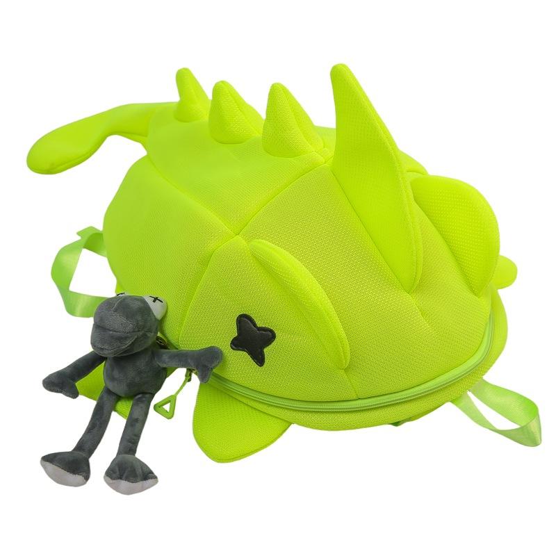 

Мультяшный рюкзак с акулой, студенческий школьный рюкзак, дорожный рюкзак чёрный