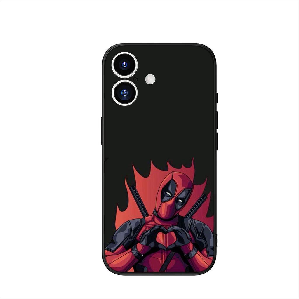 Comics Deadpool Marvel Cover Phone Case for Apple iPhone 17 16 11 Pro XS Max XR 6 7 8 Plus + SE 2020 5 16E