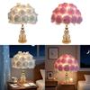 Rose Table Lamp NightStand Lamp Flower Rose Lamp for Office Hotel Study Room