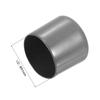 uxcell 4pcs Rubber End Caps 51mm ID Vinyl Round End Cap Cover Screw Thread Protector Dark Grey