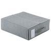Non-woven foldable bed sheet clothing wardrobe storage box dust-proof storage box with lid organizing storage box