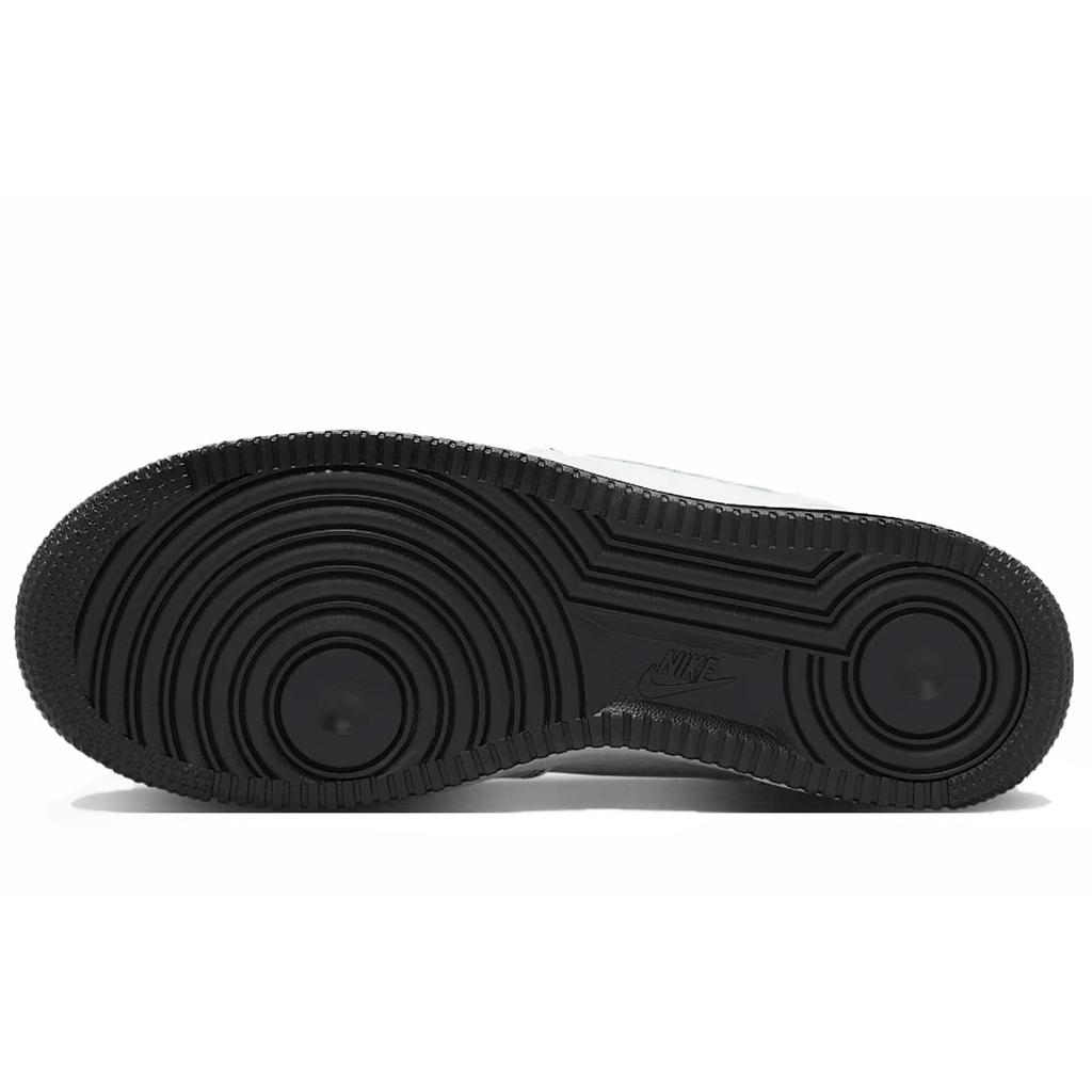 Nike Air Force 1 Reverse Panda Cushioning Lightweight Low top Skateboard Shoes Women's Black White IB6543-101(Team1690-)