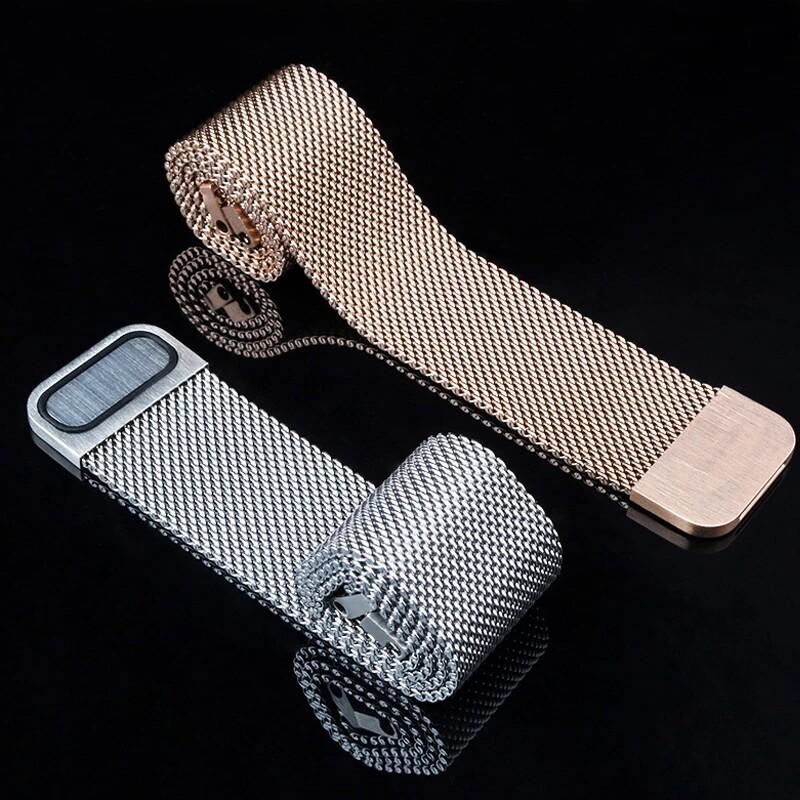 Metal Strap for Fossil Gen 6 5E 5 Lite 4 3 Q Carlyle HR Hybrid 42mm 44mm 45mm Magnetic Watchband Stainless Steel WristBand