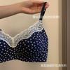 "Comfort Is the Main Melody" [Retro Little Flower] Small Breasts Gather Underwear, Girls Collect Secondary Breasts, Seamless Bras