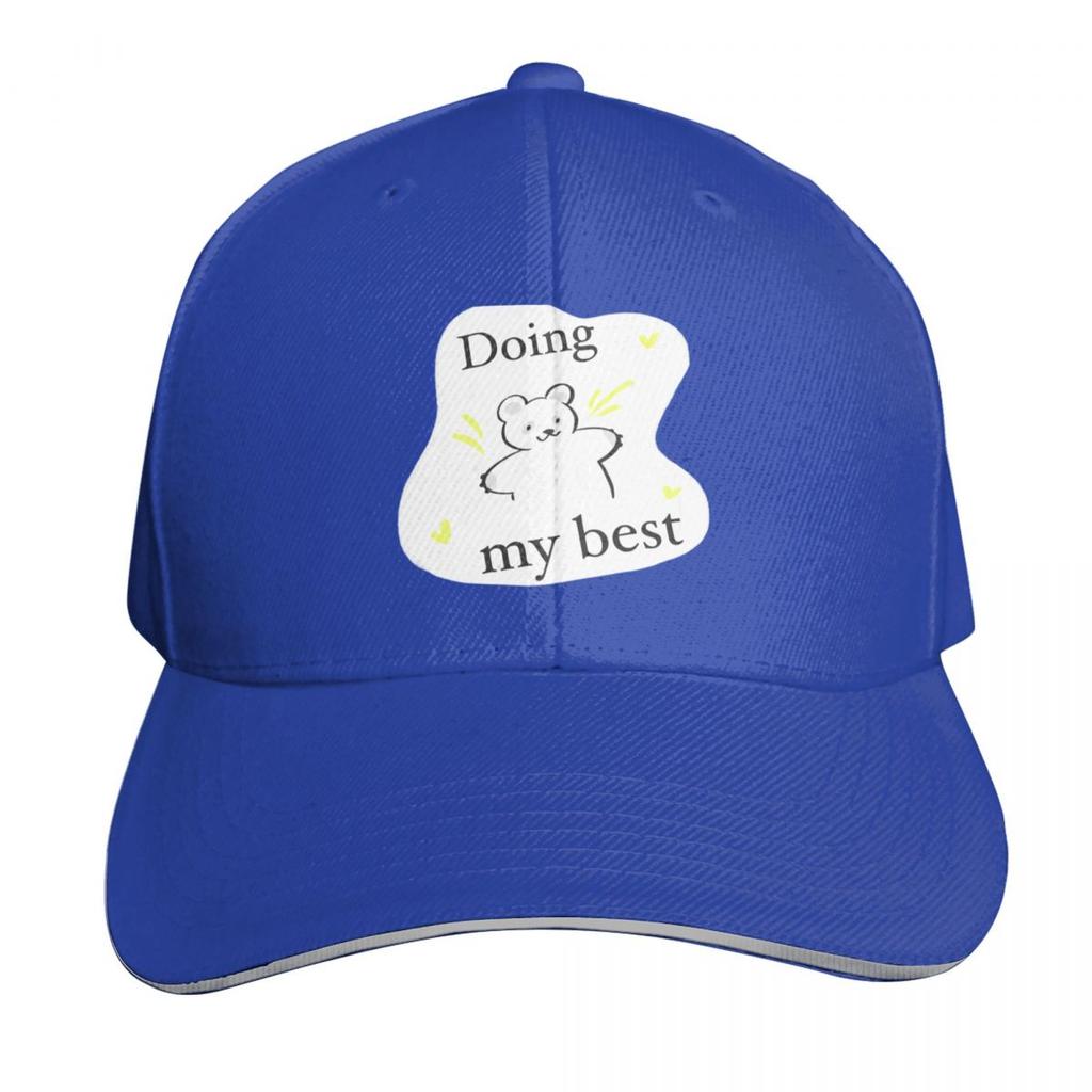Im doing my best (and so are you) Baseball Cap Lightweight Packable Gift for Him Her Casual Daily Wear