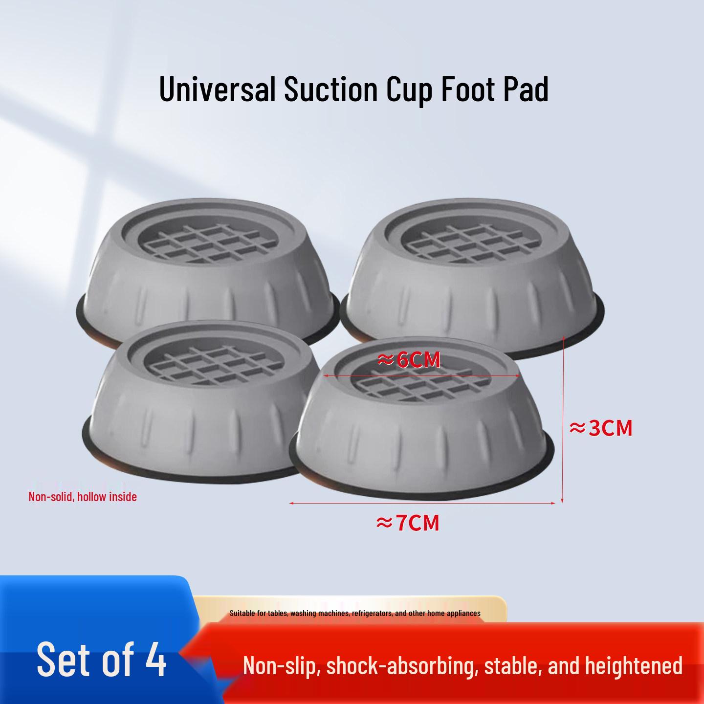 

Universal Anti-Slip Shockproof Washing Machine & Refrigerator Stand Pads