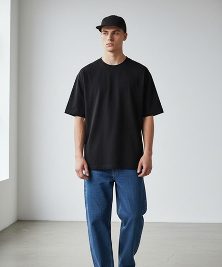 Yunibeosyeolkemiseuteuli Big Size Muji Poly Navy Campcap Camp Cap