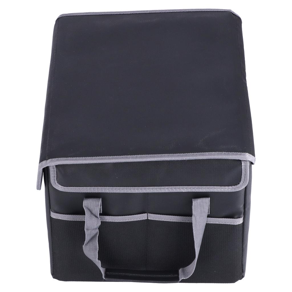 File Organizer Fireproof Waterproof Anti Static Foldable File Cabinet with Handle for Home School