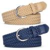 Retro Korean Style Women's Wide Leather Belt - Handmade, Versatile, Buckle-Free Woven Design for Dress & Pants