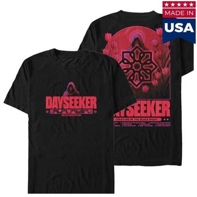 2 Sides Dayseeker Band Black Cotton S-5XL Unisex T-Shirt HN545 Unisex T-Shirt