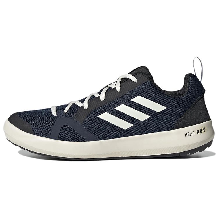 Adidas Terrex Boat Comfortable Versatile Fabric Non-Slip Durable Lightweight Low-Top Training Running Shoes Men Sneaker Navy-Blue GY6119