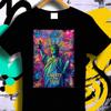 Graffiti Liberty Statue T-Shirt, Street Art Freedom Tee, Urban Pop ArT-Shirt, Graffiti Liberty Art, Streetwear Pop Tee, Freedom Statue Shirt