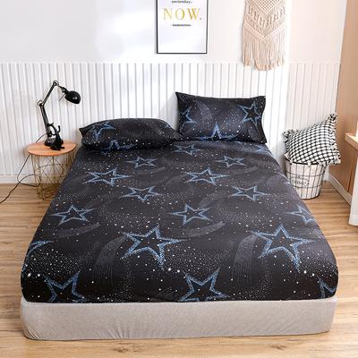 Fitted Sheet Printed Bed Linen Breathable Mattress Protector For Home Soft Bedsheet 90X200Cm Sabanas Para Cama (No Pillowcase)