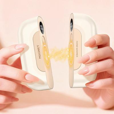 Plastic Magnetic Hand Warmer USB Charging Fast Heating Electric Warmer 3 Speed Adjustable Safe Heating Portable Hand Warmer