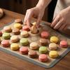 Multi Purpose Baking Mat With 30 Baking Rings For Macaron Pizza Cookie Bread