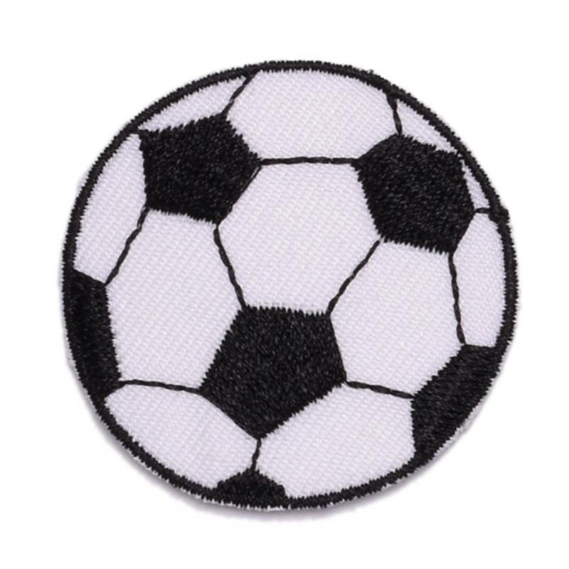 12 Pcs Embroidered Patches Football Applique Iron on Patches Sew on Patches