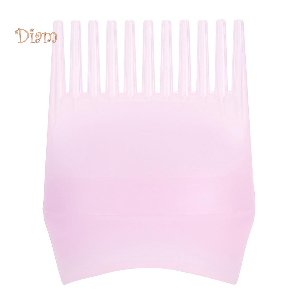 NO.INS Salon Mytí vlasů Barvení Láhev s barvivem Aplikátor Hřeben Dávkovací štětec masáž hřebenem na vlasy