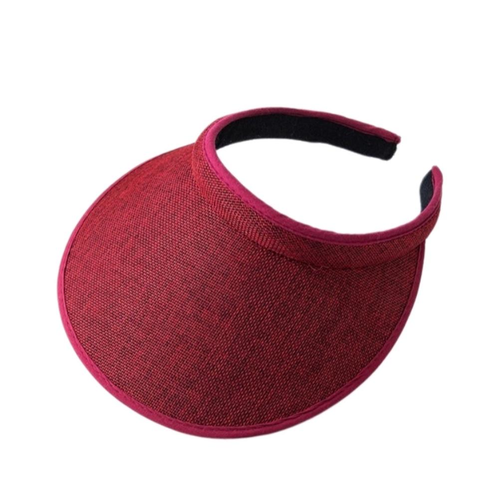 

Fashion Sun Hats for Women Portable Clip Style Summer Cap Outdoor Sports Sunshade