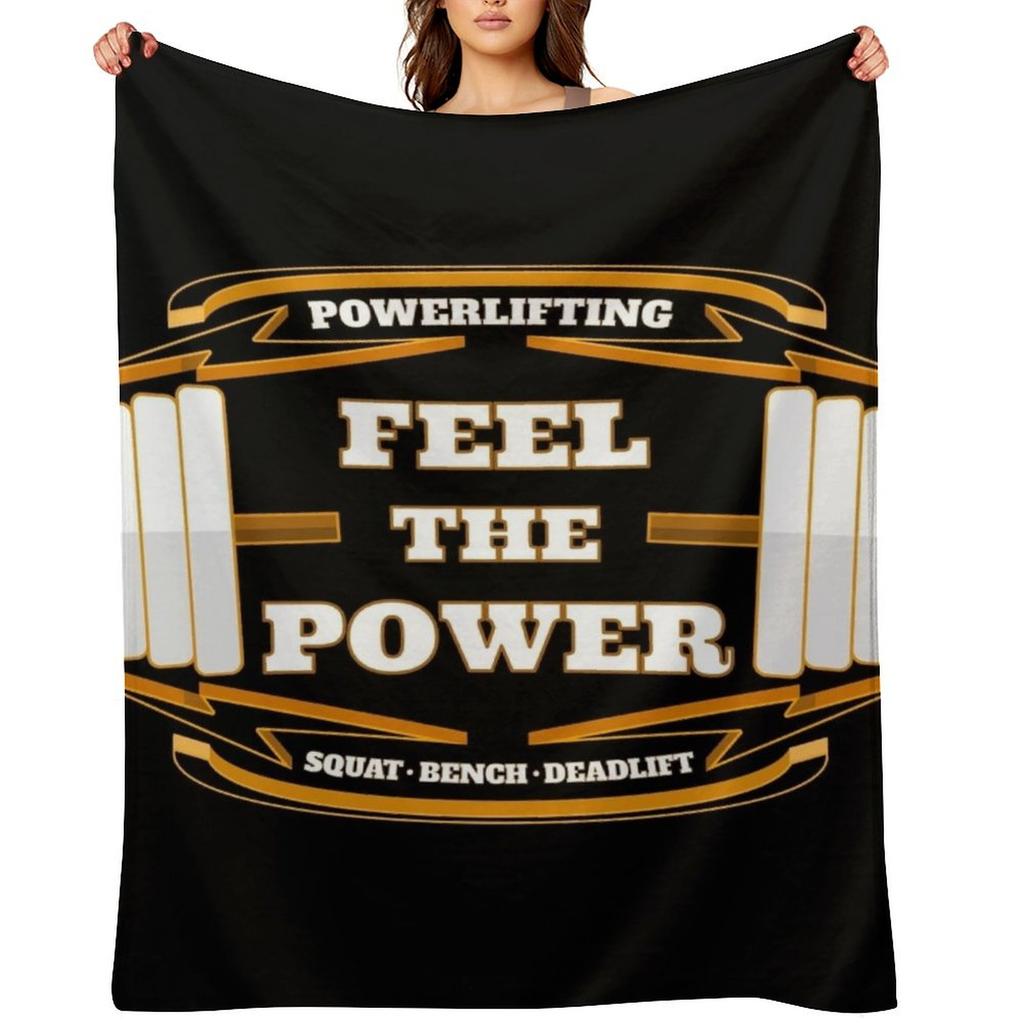 Powerlifting Power Kreuzheben Wurfdecke Für Dekorative Sofas Luxuriöse Überwürfe Für Sofas für Sofa Decken