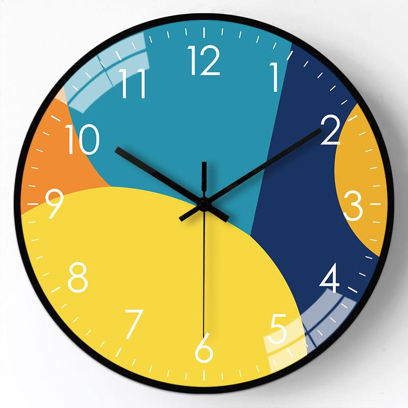 10-Inch 25Cm Creative Modern Internet Celebrity Wall Clock Home Living Room Bedroom Clock Mute Wall Quartz Clock Quality