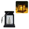 Garden Decor Solar Candle Lights Retro Palace Lantern Hanging Patio Walkway Light Landscape Floor Lights Waterproof Lawn Lamp