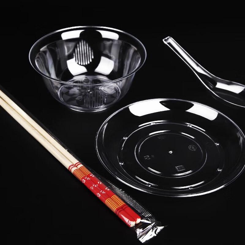 Zhishi Disposable Crystal Tableware Set for Hotpot