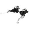 Motorcycle Hydraulic Brake   Levers Kit Aluminum Alloy Brake Lever Handle   for 22mm Handlebar
